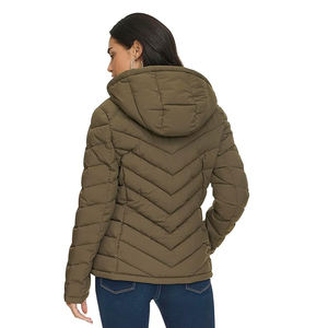 Top-Ranked Women's Genuine Leather Puffer Jacket Autumn Winter Custom Size High Quality Breathable - Product Image 4