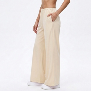 Women's High <b>Waist</b> Wide Leg <b>Palazzo</b> <b>Pants</b> Casual Loose Fit Straight Leg Lounge - Product Image 5