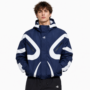 Nylon Windbreaker Waterproof Hooded <b>jacket</b> for men Matching Shorts Tracksuit Custom Logo <b>Lightweight</b> Outdoor Rainwear Wholesale - Product Image 5