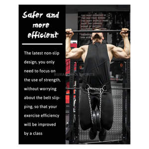 Cinturón de Levantamiento de Pesas para Entrenamiento en Gimnasio, Cinturón de Soporte de Fuerza Profesional de BURAQ MMA SPORTS - Product Image 6