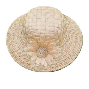 Handwoven Water Hyacinth Sun <b>Hat</b> <b>For</b> Beach Resort And Summer Fashion Collections - Product Image 1