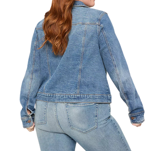 Chaqueta Vaquera para Mujer Talla Grande, Muestra Gratuita, Tela al por Mayor Personalizable, la Mejor Calidad - Product Image 3