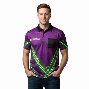 เสื้อโปโลดีไซน์ใหม่สำหรับผู้ชาย ออกแบบเองได้ สำหรับเสื้อคลับดาร์ท - Product Image 1