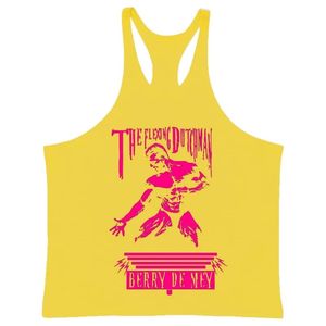 Camisetas sin mangas de verano para hombre, chaleco transpirable de algodón en forma de I, sudadera sin mangas para exteriores, camisetas deportivas para Fitness - Product Image 2