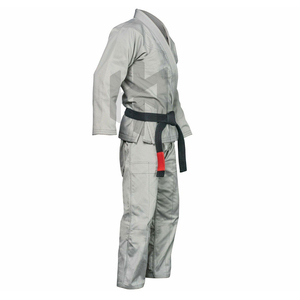 Kimono de Jiu-Jitsu Brésilien (BJJ) OEM personnalisé, haut uniquement, 100 % coton prérétréci, conception monopièce à tissage simple - Product Image 4