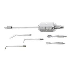 Removedor de Coronas Dentales Manual Ergonómico Profesional, Herramienta Quirúrgica de Acero Inoxidable Duradero con 5 Accesorios de Fijación de Grip Surgical - Product Image 1