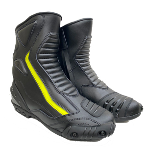 Zapatos de Motocicleta Cómodos y Modernos 2026, Zapatos de Carreras de Motocicleta Hechos de Cuero, Botas de Motociclista de Media Caña, Disponibles en 3 Colores - Product Image 1
