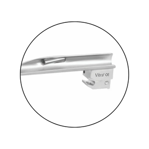 Manche de laryngoscope à fibre optique réutilisable |   Mini Knurled |   Mini Smooth |   Standard moleté |   Standard Lisse |   Stuby Knurled - Product Image 5