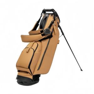 Bolsa de Golf Plegable Unisex de Lujo en Cuero PU de 7.5 Pulgadas, Ligera, Duradera, con Bolsillos de Gran Capacidad y Logotipo Personalizado - Product Image 1