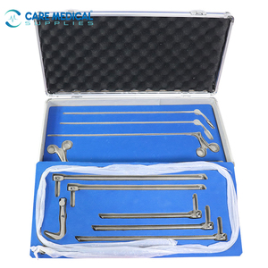 Venta al por mayor de fábrica: Nuevo set de instrumentos manuales de acero inoxidable para cirugía ORL, retractor Perkin, con logotipo personalizado y certificación CE. - Product Image 5
