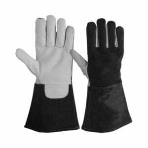 Guantes de Seguridad de Cuero Vacuno y Piel Serraje para Construcción, Soldadura TIG, Resistentes al Fuego y al Calor, Antideslizantes, de Uso General - Product Image 6