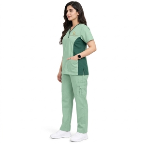 Uniforme Médico Premium para Mujer, Conjunto de Uniforme Médico Cómodo, Tejido Transpirable, Ropa de Trabajo Profesional, Adecuado para Enfermeras y Doctoras - Product Image 6