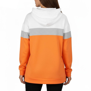 Sweat-shirts à capuche tricotés décontractés et respirants pour femmes, style Y2K, coupe oversize, couleur unie, épaules tombantes, collection hiver – Vente chaude - Product Image 2