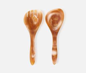 Ensemble de cuillères de luxe faites à la main en résine, nouveau design, couleur personnalisée, pour fruits, légumes et desserts, ici - Product Image 3