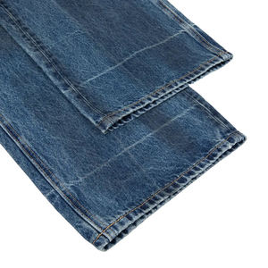 Jeans en denim personnalisables de haute qualité, coupe décontractée, jambe large, style Hip Hop, nouveau modèle, lavage vintage personnalisé de haute qualité - Product Image 6