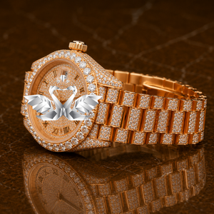 Premium Stainless Steel Moissanite Diamond Watch Men Luxury Fashion Watch - Product Image 3