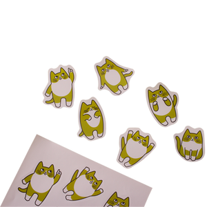 Custom Sheet Glossy <b>Paper</b> Stickers 100pcs Water Resistant for Holiday Favors Candle Labels Gift Wrapping and Crafts - Product Image 2