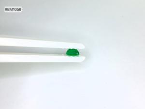 Tono verde oscuro, esmeralda zambiana 100% natural, forma octogonal, 0,88 quilates, piedra preciosa suelta auténtica para pendientes o collar, joyería - Product Image 5