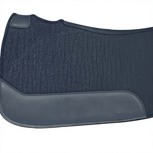 Premium Extra Soft Wool Smooth Contoured Saddle <b>Pad</b> Horse Riding Customize Dressage Jumping Equine Care Cow Leather <b>Felt</b> <b>pad</b> - Product Image 5