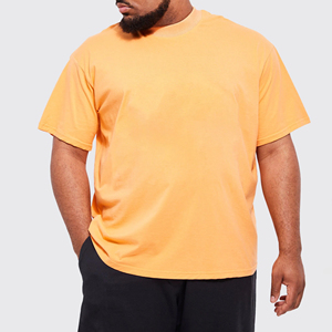 High Quality Heavyweight <b>100</b>% Cotton Eco-Friendly Quick Dry Breathable Solid Customizable Hip Hop Oversized Short Sleeve Plus - Product Image 1