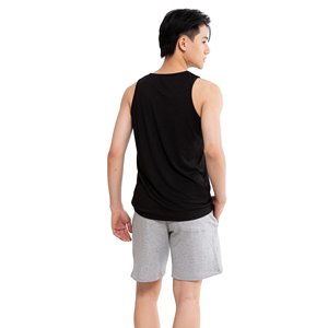 High Quality Polyester/Cotton Men's Formal Gym Sports Tank <b>Top</b> <b>Tie</b>-Dyed Custom Compression Knitted 180g Wholesale Vietnam OEM - Product Image 6