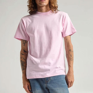 High Street Shakawear Men's Casual Cotton <b>Tee</b> Shirt Blank Heavy Weight Active Short Sleeve Customize <b>White</b> Color <b>Tees</b> T-Shirts - Product Image 5