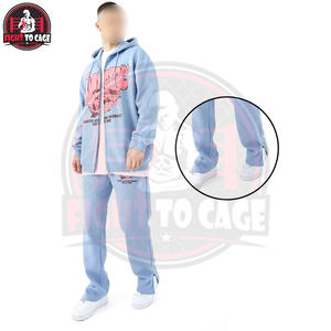 Survêtements pour hommes style évasé, nouvelle collection 2026, couleur bleue, meilleur fournisseur, matériau de qualité supérieure, vêtements de mode masculins - Product Image 5