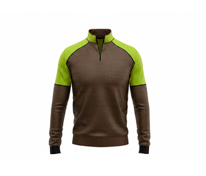 Modern Sublimation Quarter Zip Design <b>Jacket</b> Manufacturer <b>Men</b> Women Youth Sportswear Quick Dry Team <b>Pullover</b> - Product Image 5