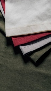 Camiseta Personalizada Bajo Demanda, 100% Algodón Orgánico, Estilo Urbano Vintage, Cuello Alto, Antiarrugas, Hombros Caídos, Talla Grande - Product Image 5