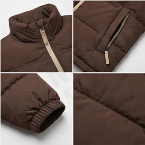 Oem Services Puffer Jacket Haute Qualité 2025 Fabrication Professionnelle Slim Fit Hommes Puffer Jacket Custom Mens Fashion - Product Image 4