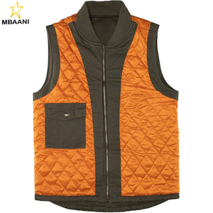 Gilet matelassé pour homme en toile lavée, chaud pour l'hiver, idéal pour la chasse, le travail, les activités de plein air et les voyages - Product Image 4