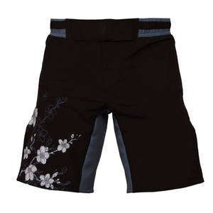 Custom Design Sublimated BJJ Grappling Training MMA <b>Shorts</b> Men Women Stretch Spandex <b>Polyester</b> Breathable Quick Dry MMA <b>Shorts</b> - Product Image 1