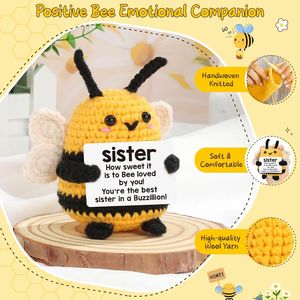 Regali Unici per Sorella su Natale o Festa della Mamma, Giocattolo Animale Imbottito Unico per Donne, Sorella/Sorello - Product Image 2