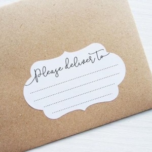 Etiquetas de Dirección Personalizadas, Impresión de Etiquetas de Envío Autoadhesivas, Rollo de Etiquetas de Dirección de Retorno de Vinilo Impermeable - Product Image 2