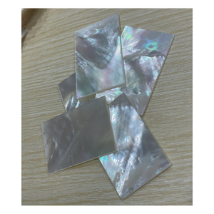 Handmade Polished Shell <b>Flower</b> <b>Wall</b> Decoration Natural Pearl Inlay Rectangle Craft <b>Panels</b> for Home Decor - Product Image 2