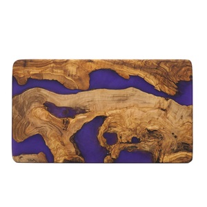 Decorative Epoxy Wood Charcuterie Board Handmade Cheese Serving Board Durable Lightweight 2.0cm Thick Wholesale OEM Custom - Product Image 3