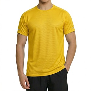 Customized Training Wear <b>Tshirt</b> Quick Dry Breathable Polyester Material Black T Shirts Campaign T-Shirt with Promotional Logo - Product Image 4