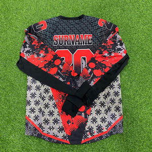 Camiseta de Paintball Heat de Manga Larga con Diseño de Estrella Negra y Dorada, Equipo para Juegos de Disparos al Aire Libre - Product Image 2