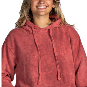 Sweat-shirt à capuche vintage surdimensionné pour femme en coton premium pour un style décontracté et un confort quotidien - Product Image 6