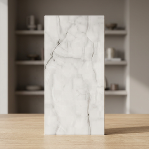 Oscar Grey 60x120 Porcelanato Carrelage de céramique brillant pour sol Carrelages en porcelaine de marbre blanc standard Carrelages de sol et de mur en céramique - Product Image 3