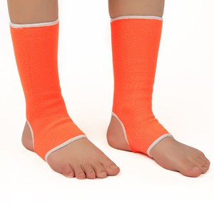 <b>Ankle</b> <b>Support</b> Sleeve Compression Wrap Orange Unisex Adult Pull On Protective Guard for <b>Ankle</b> Protection - Product Image 6