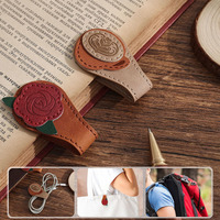 Toptan El Yapımı Deri Akçaağaç Yaprağı Yer İmi, Kitap Kulüpleri ve Okuyucular İçin Mükemmel Hediye Aksesuarı, Uygun Fiyata Satılık