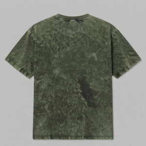 Camisetas de poliéster/algodón con bordado desgastado para mujer, cuello redondo, manga corta, estampado de letras, talla grande, casual, oversize, con logo. - Product Image 2