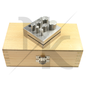 High Quality Stainless Steel Oval Jewelry Disc Cutter Set 7 Punch Precision Metal Forming <b>Tool</b> Professional Silversmithing - Product Image 5
