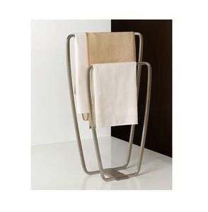 Soporte metálico para toallas, organizador de almacenamiento para baño con barras de varios niveles y estructura de acero resistente - Product Image 6