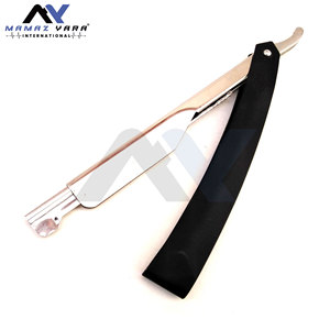 Rasoir de barbier à double tranchant, support de lame, rasoir professionnel, rasage classique, rasage humide traditionnel, rasage propre et soigné - Product Image 6