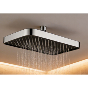 <span class=keywords><strong>Soffione</strong></span> <span class=keywords><strong>Doccia</strong></span> Rettangolare Grande da 13 Pollici, Cromato in ABS, Fisso, per <span class=keywords><strong>Doccia</strong></span> a Soffitto di Lusso - Product Image 4