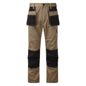 Men's Outdoor Utility <b>Work</b> <b>Pants</b> Comfortable Wear Resistant <b>Cargo</b> Trousers with Tool Pockets for Construction - Product Image 1