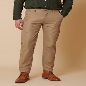 Pantalones Chinos _ 2026_ para Hombre, Color Oscuro, Algodón, Corte Slim, Casuales, Elásticos, 98% ALGODÓN, 2% POLIÉSTER - Product Image 3