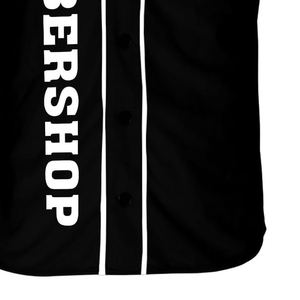 New Arrival High Quality Barber Sublimation Uniform Breathable Eco-Friendly Polyester Smock with Custom Logo Washable - Product Image 6